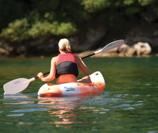 Watersports kayak