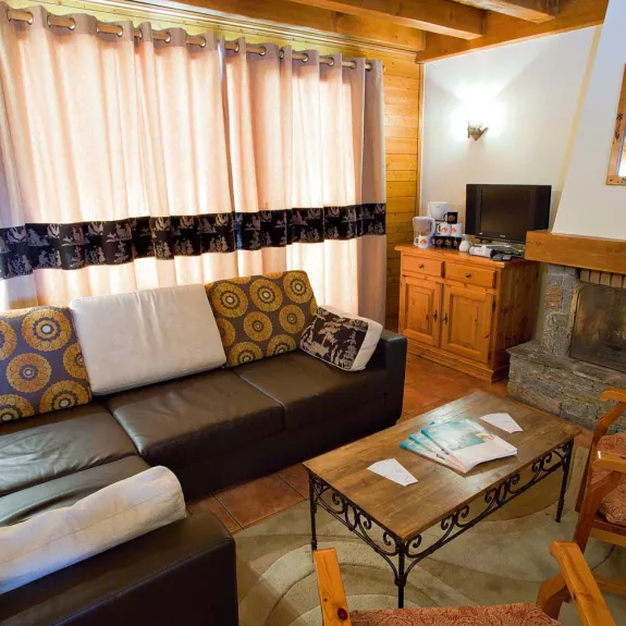 The cosy lounge