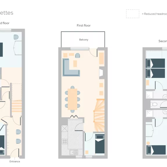 Chalet Montagnettes floorplan