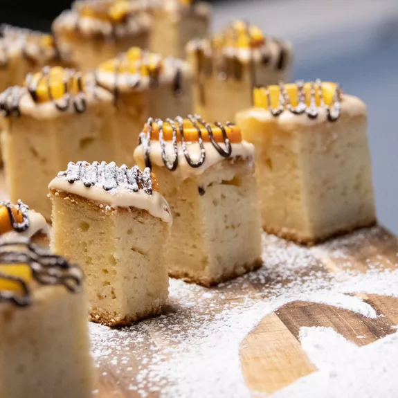 Delicious freshly baked cakes every day