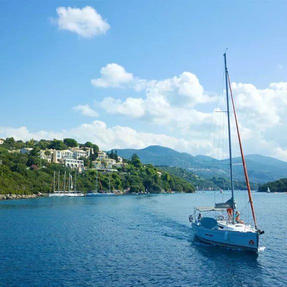 Sailing in the Northern Ionian