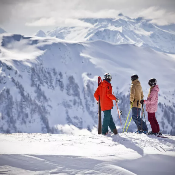 skiing group