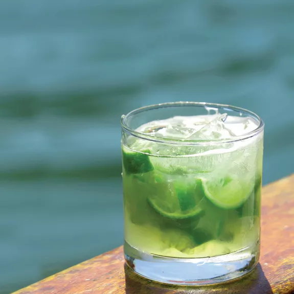 Caipirinha cocktail 
