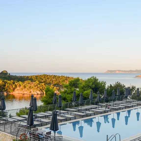 pool with a view