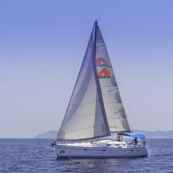 Neilson yacht sailing in the Ionian