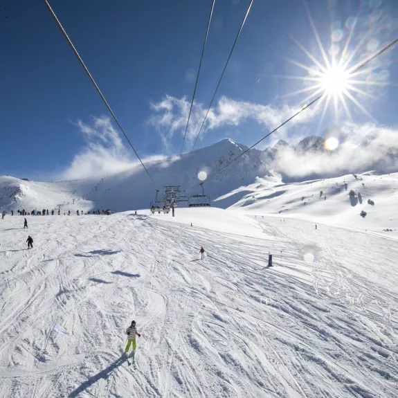 Wide-open pistes