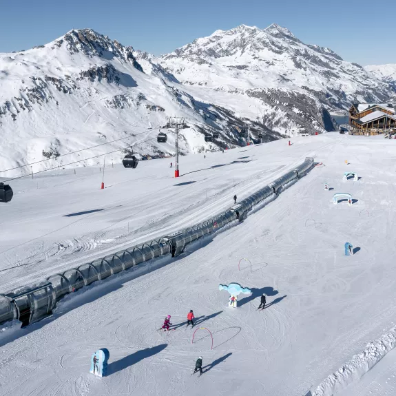 Great beginner areas in Val d'Isere
