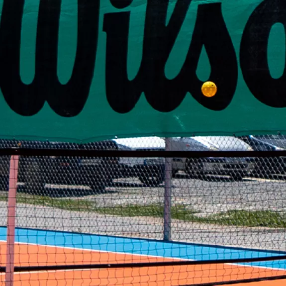 Pickleball rally