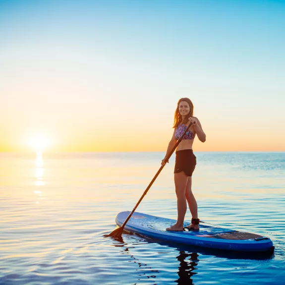 Paddle boarding at Neilson x Mangia's Torre del Barone