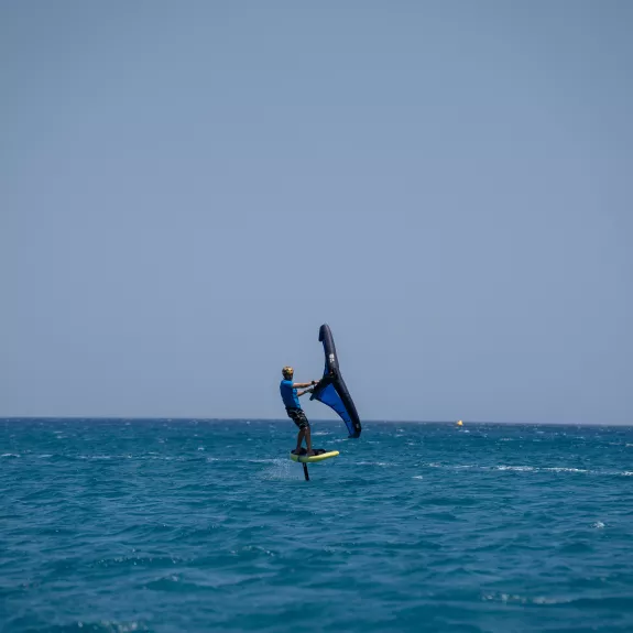 wing foiling