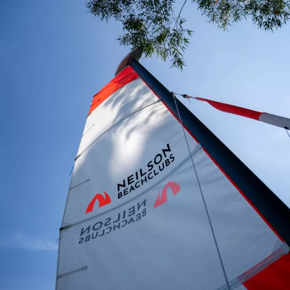 Catamaran sail at Neilson x Cook's Club Adakoy