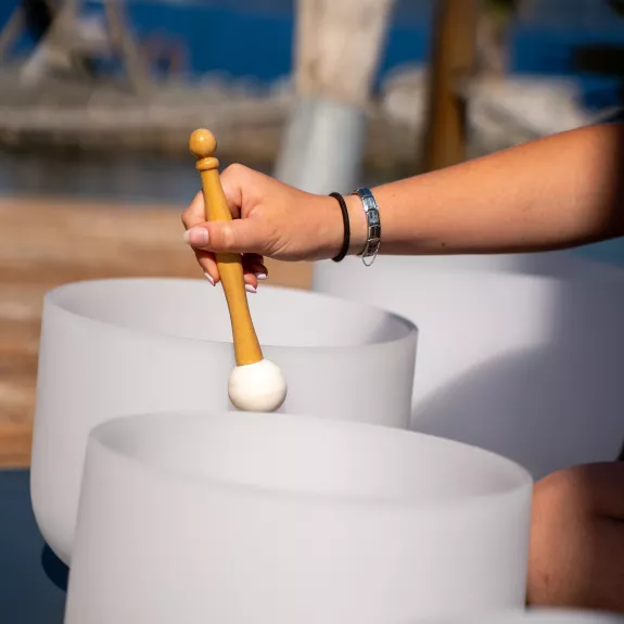 Sound baths at Neilson x Mangia's Torre del Barone