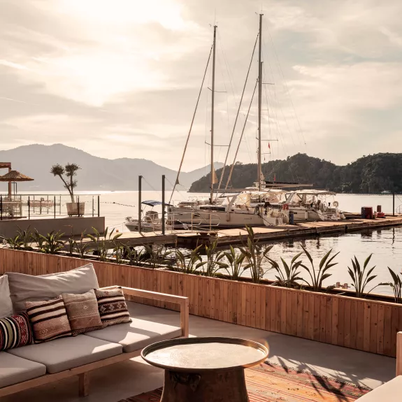 Sea front relaxation at Neilson x Cook's Club Adakoy