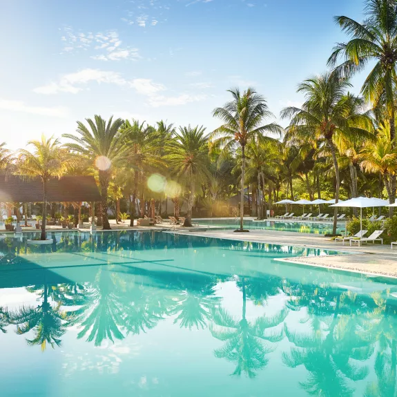 Outdoor pool at Neilson x The Ravenala Attitude