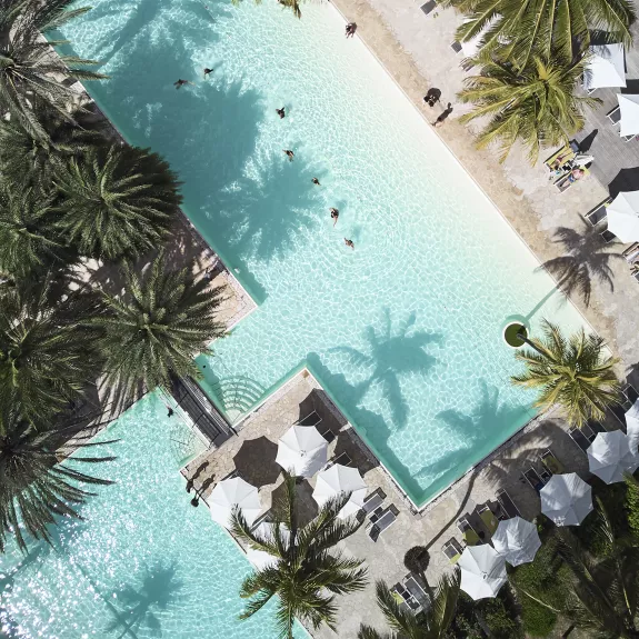 Outdoor pool at Neilson x The Ravenala Attitude