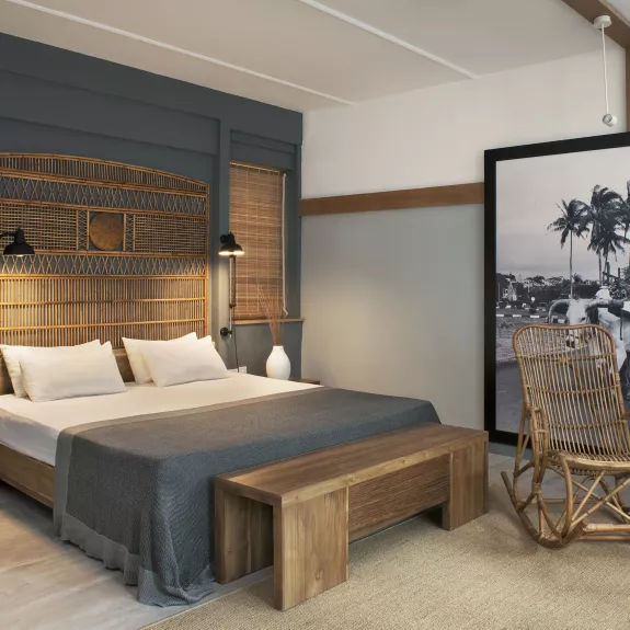 Typical couples suite bedroom at Neilson x The Ravenala Attitude