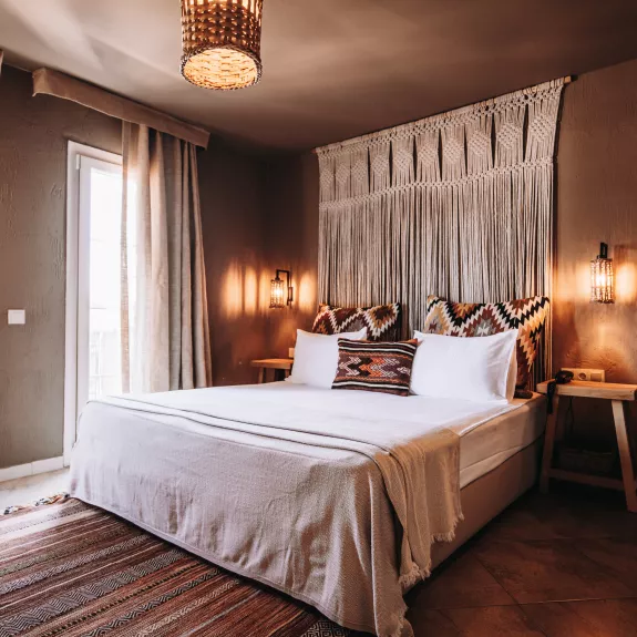 Typical room style at Neilson x Cook's Club Adakoy