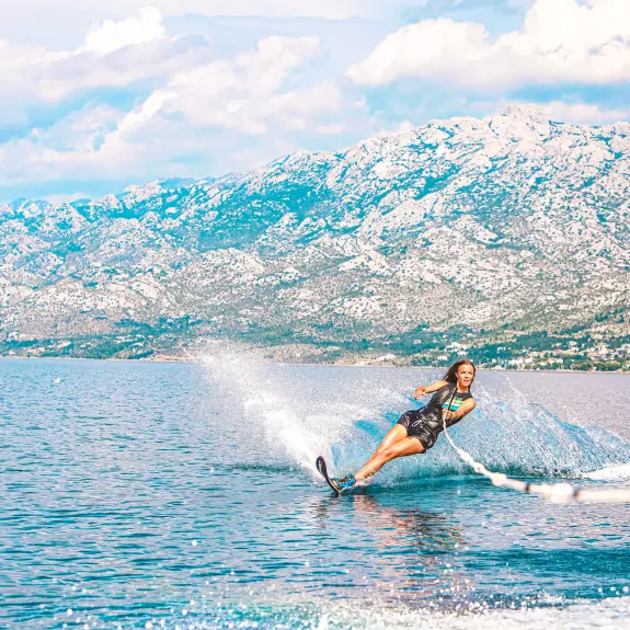 Mono ski at Alana Beach Club