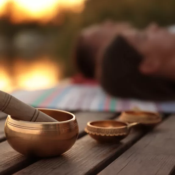 Sound baths at Neilson x The Ravenala Attitude