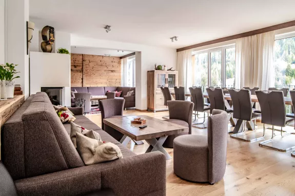 Lounge of the Neilson Chalet Gertrud Gabl in St Anton