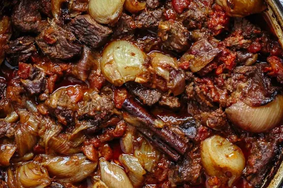 Beef Stifado