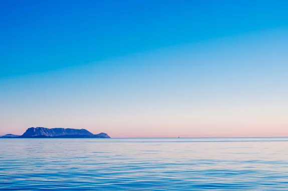 View of sardinia