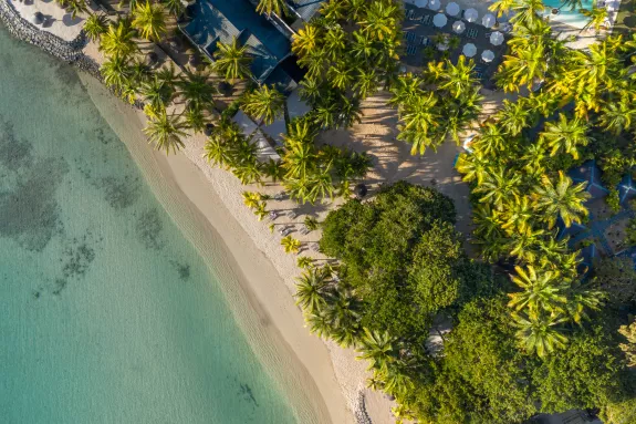 Mauritius coastline