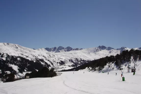 Wide pistes