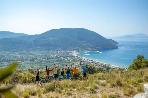 greece in may - lefkada cycling