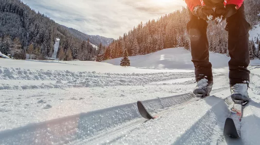 cross country skiing