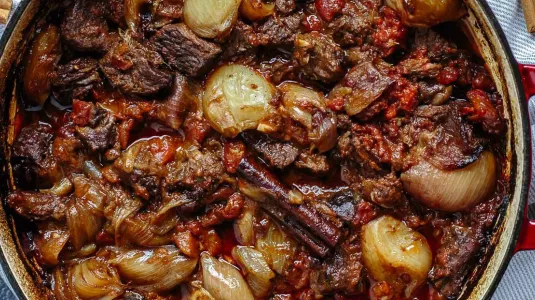 Beef Stifado