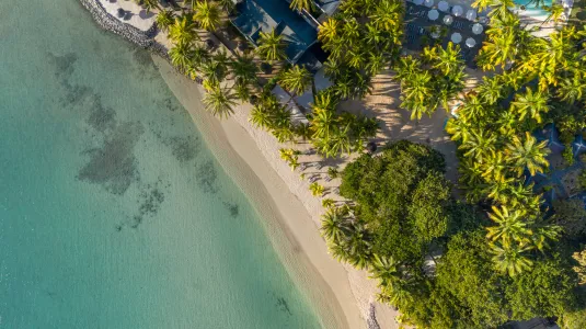 Mauritius coastline