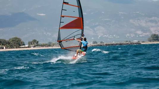 Windsurfing in Greece