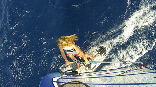 Windsurf with Neilson in Vassiliki