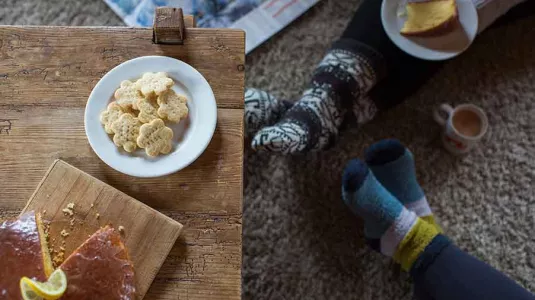 chalet afternoon tea
