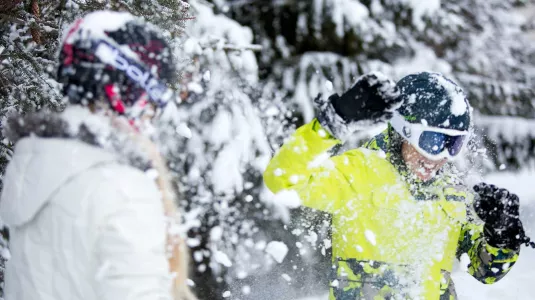 snowball fight