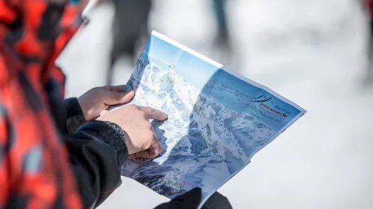 Piste map