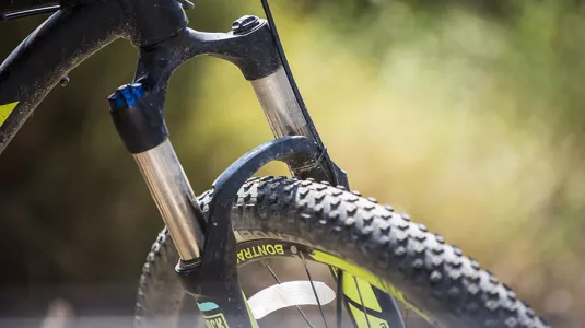 Front wheel of bike