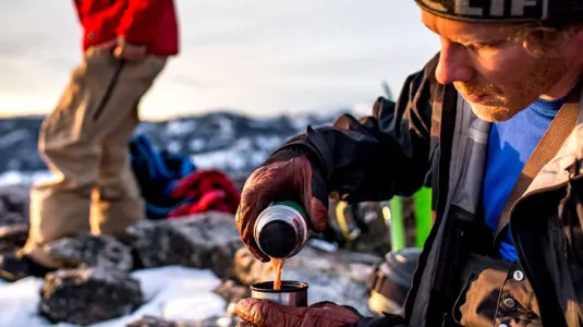 pouring tea