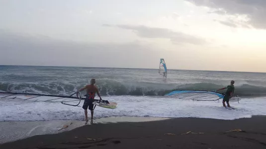 beach start