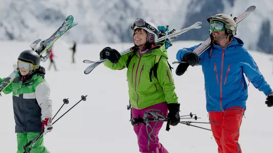 family ski holiday