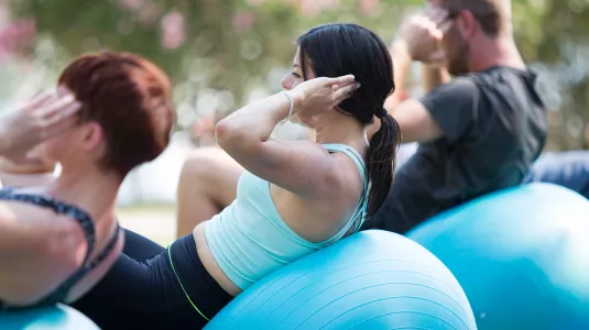 Fitness for sailing and windsurfing