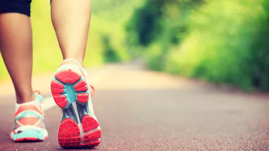 going for a run