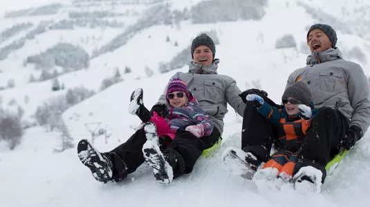 kids club on ski holiday