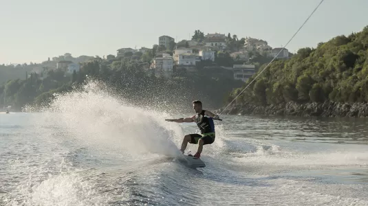 Wakeboarding at Retreat Beachclub