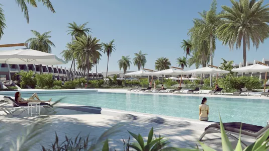 swimming pool at Mar Menor Beachclub