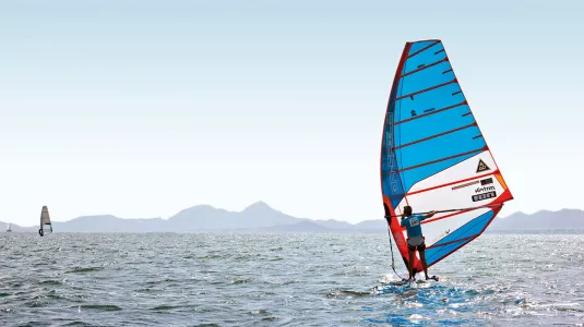windsurfing on Mar Menor