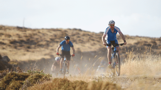mountain biking