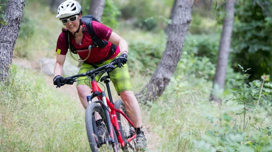 mountain biking