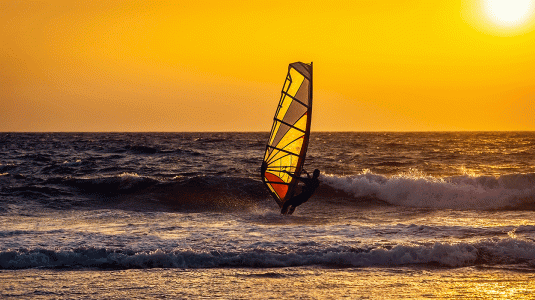 windsurfing in Portugal
